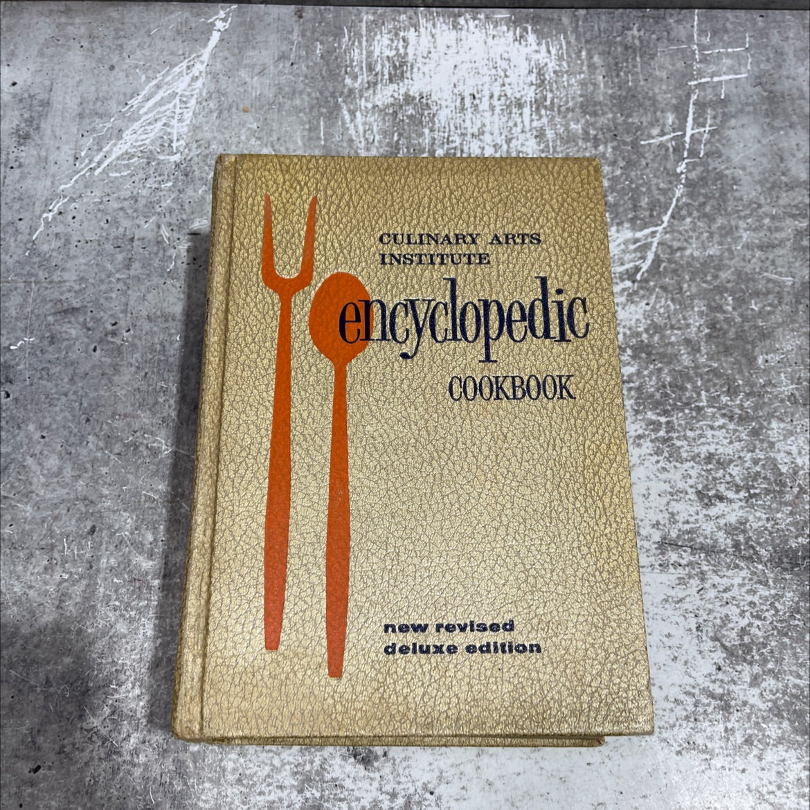 culinary arts institute encyclopedic revised edition book, by ruth berolzheimer, 1968 Hardcover image 1