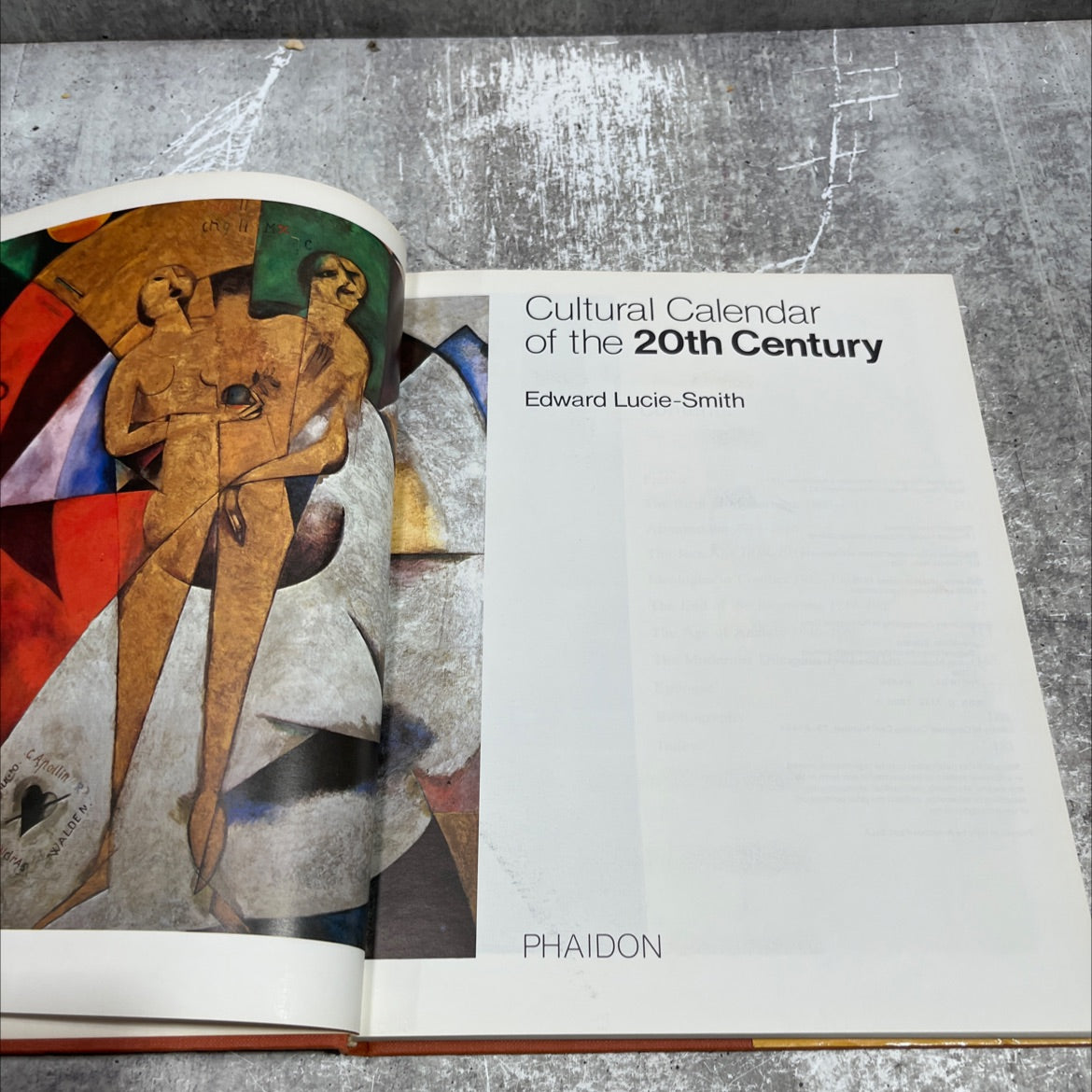 cultural calendar of the twentieth century book, by Edward Lucie-Smith, 1979 Hardcover image 2