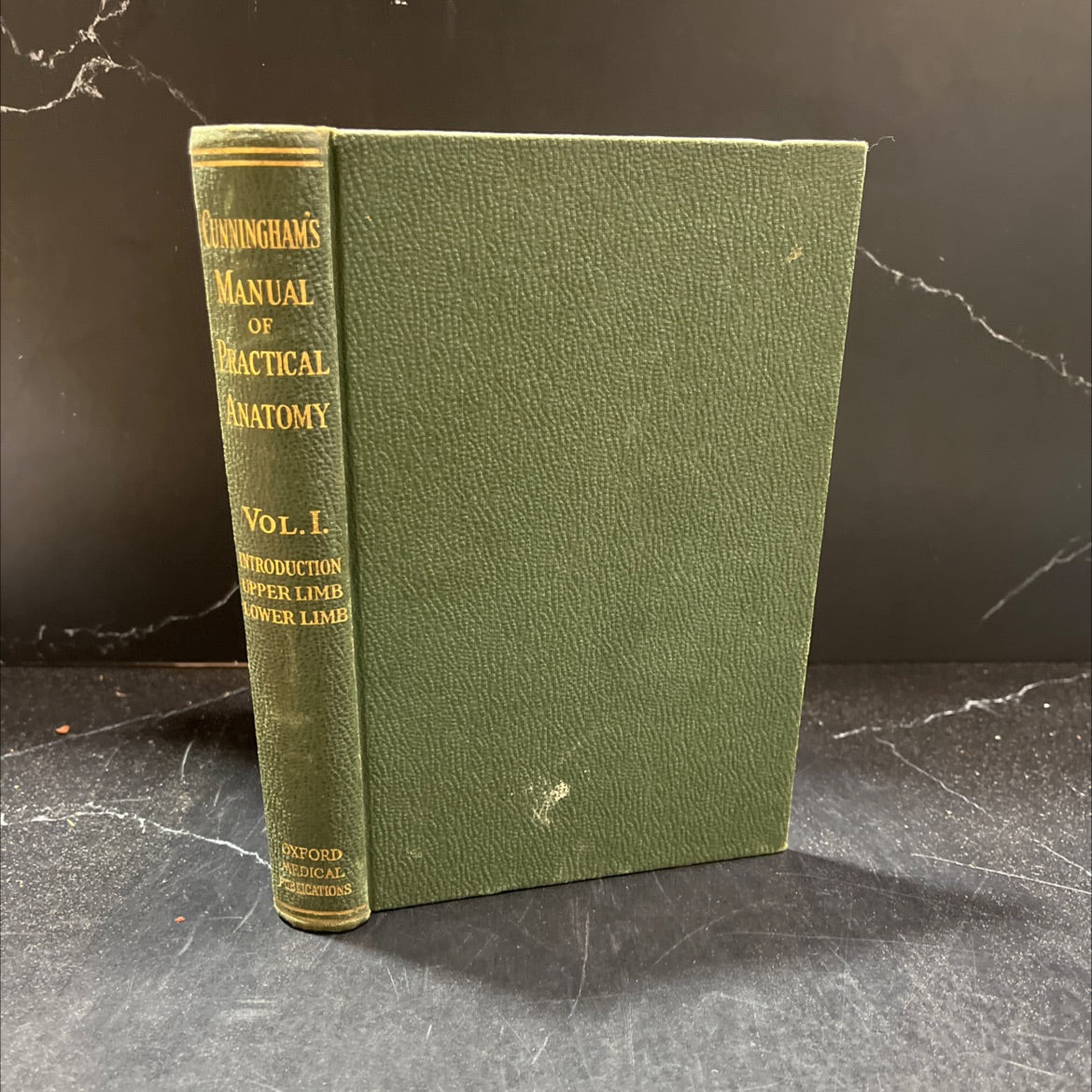 cunningham's manual of practical anatomy revised and edited by j. c. brash and e. b. jamieson tenth edition volume image 1
