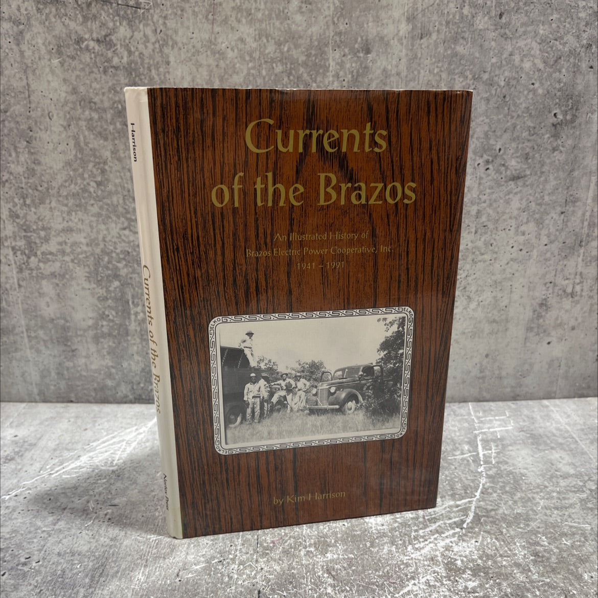 currents of the brazos an illustrated history of brazos electric power cooperative inc 1941-1991 book, by Kim Harrison, image 1
