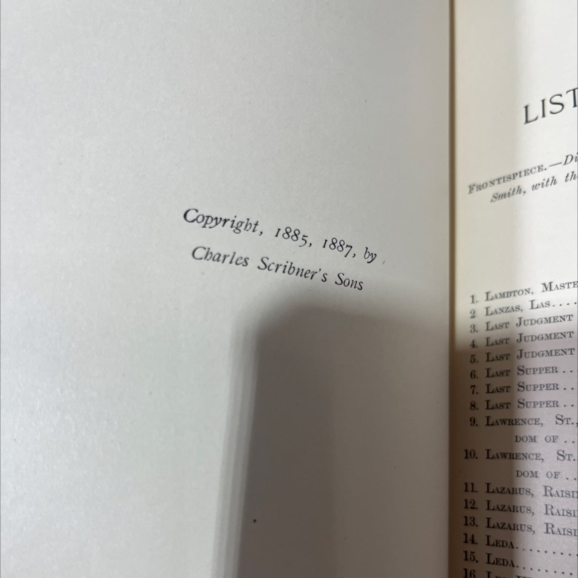 cyclopedia of painters and paintings book, by john denison champlin, jr., 1887 Hardcover image 3
