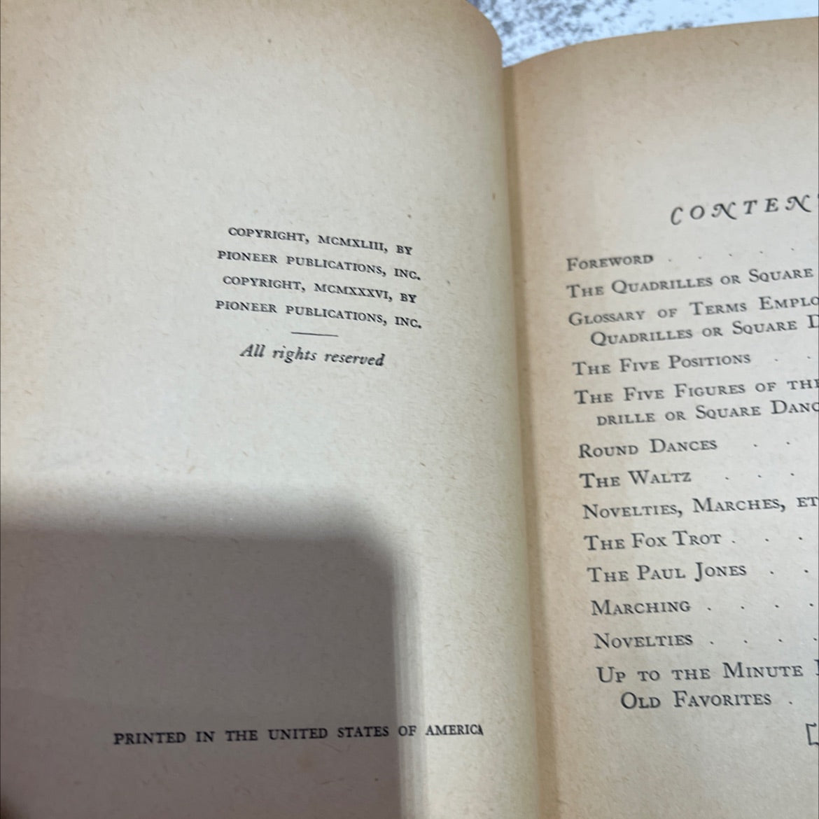 dancing book, by betty lee, 1955 Hardcover image 3