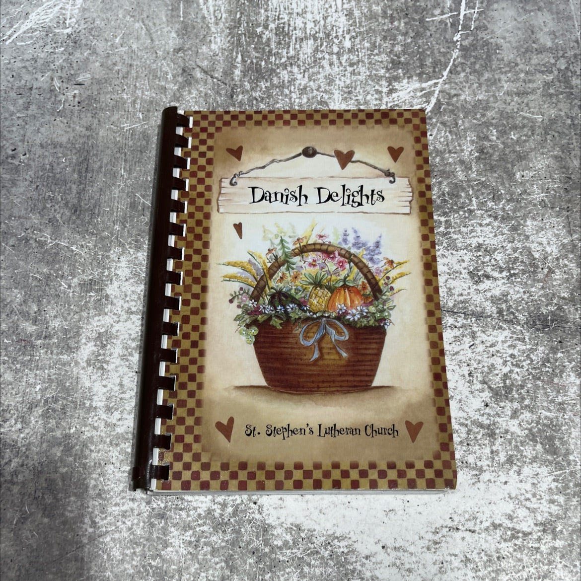 danish delights a collection of recipes book, by st. stephen's lutheran church, 2003 Paperback image 1