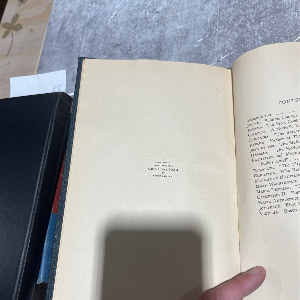 dante meets beatrice the world's true history book, by edgar sanderson, 1925 Hardcover image 3