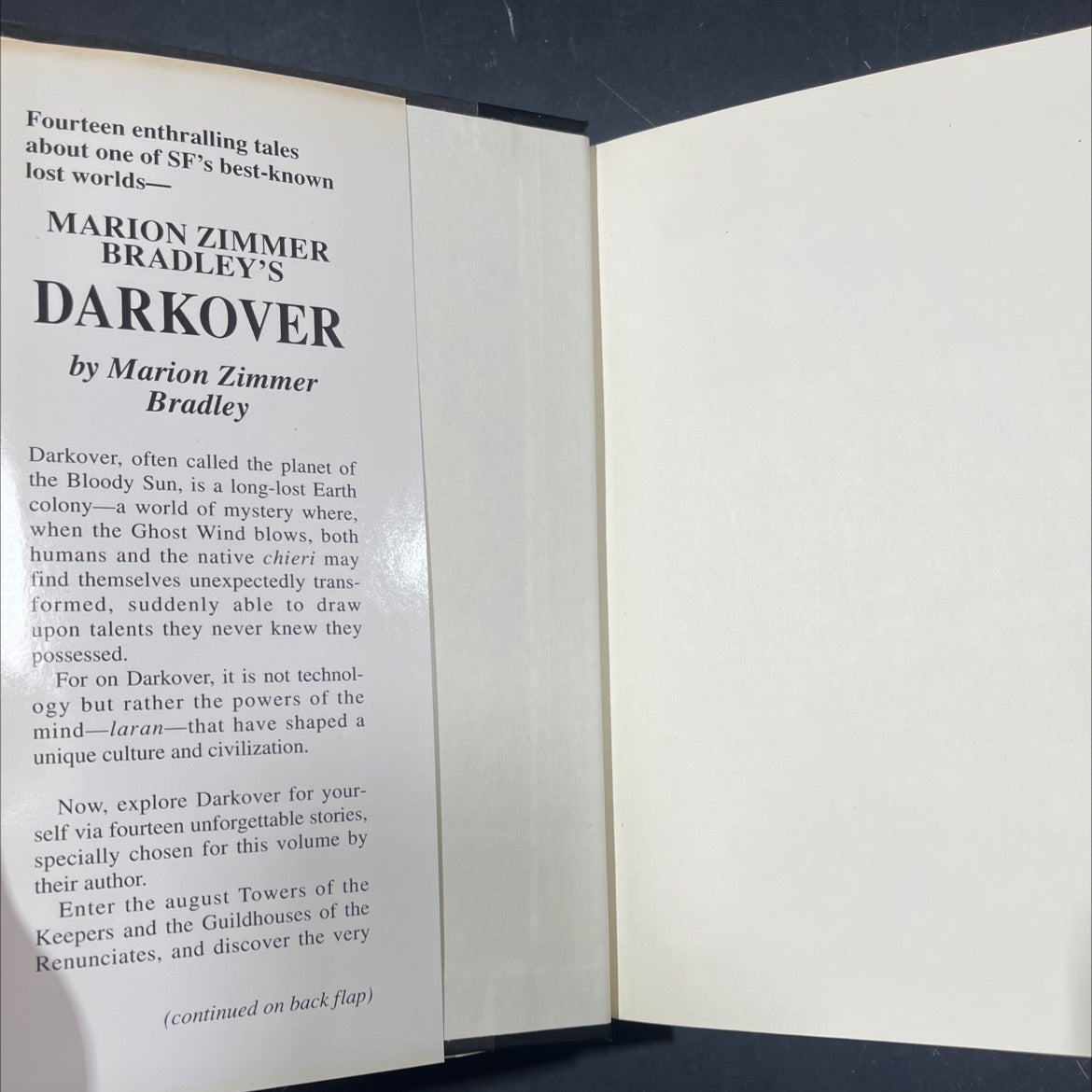 darkover landfall book, by marion zimmer bradley, 1993 Hardcover image 4