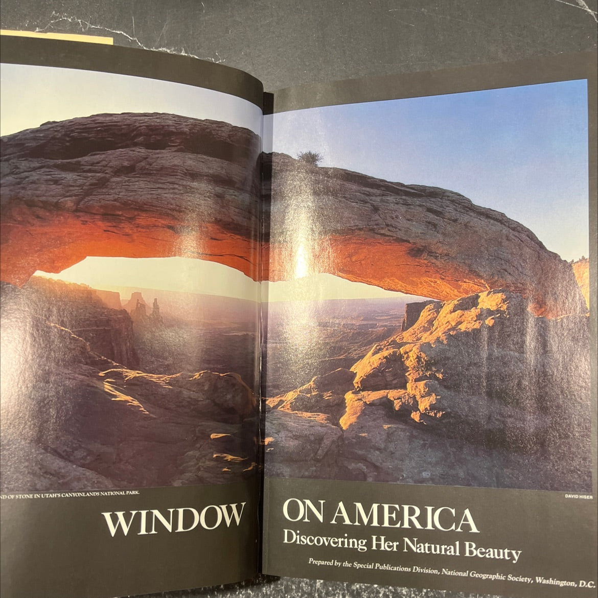 david hiser nd of stone in utah's canyonlands national park window on america discovering her natural beauty book, by image 2