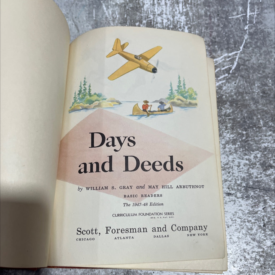 days and deeds book, by william s. gray and may hill arbuthnot, 1947 Hardcover image 2