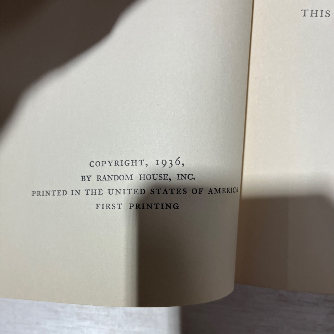 days of wrath book, by andré malraux, 1936 Hardcover, First Edition, Antique image 3