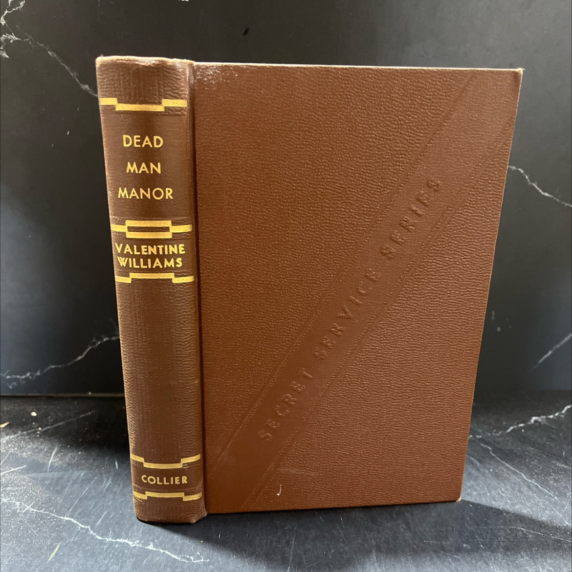 dead man manor book, by valentine williams, 1936 Hardcover image 1