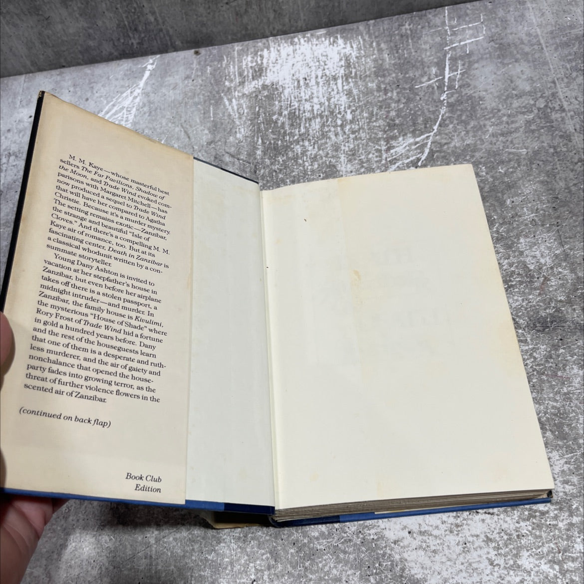 death in zanzibar & death in kenya book, by M. M. Kaye, 1983 Hardcover image 4