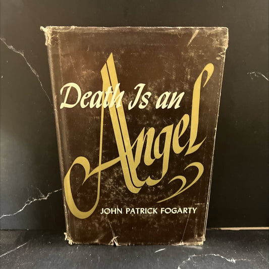 death is an angel book, by john patrick fogarty, 1959 Hardcover image 1