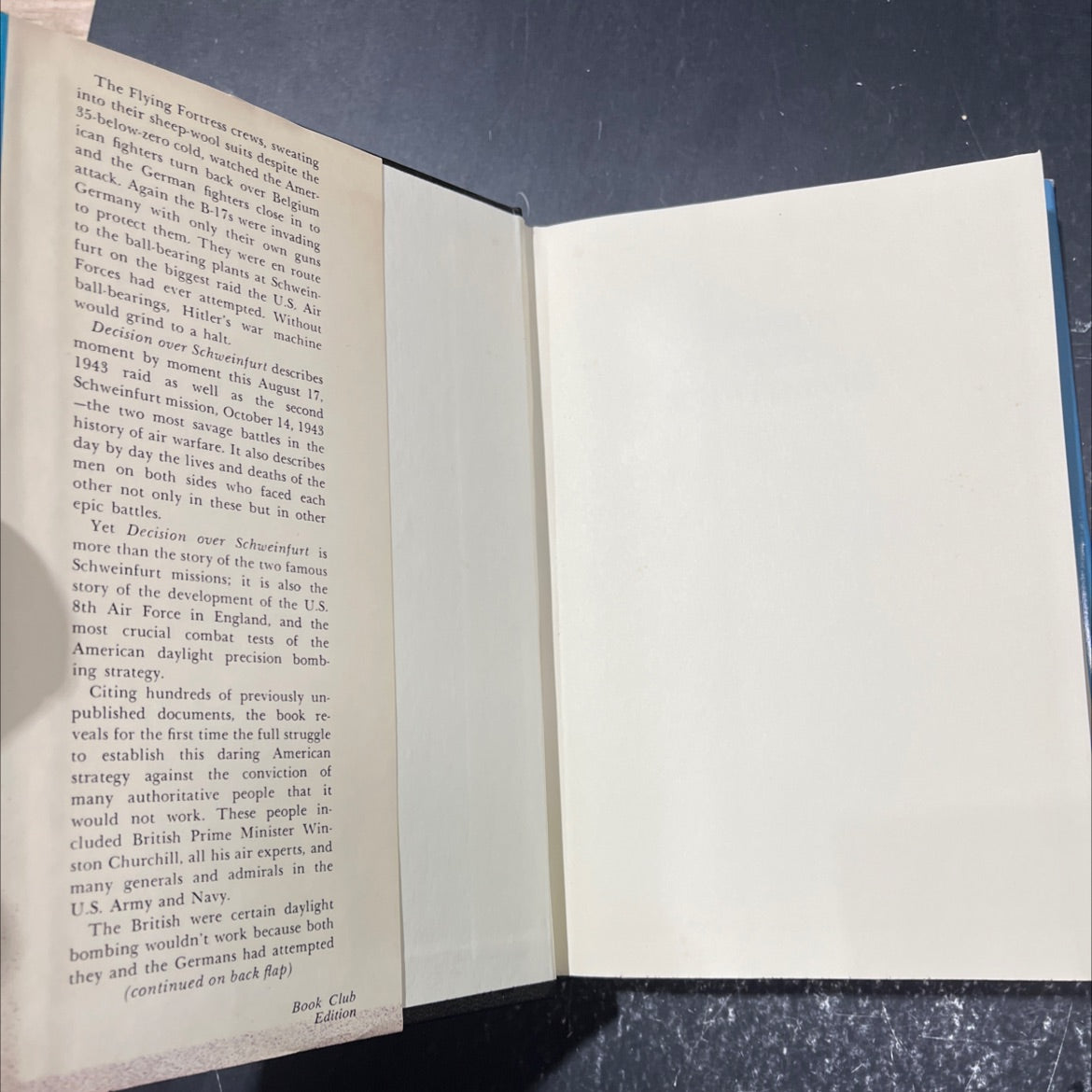 decision over schweinfurt book, by Thomas M. Coffey, 1977 Hardcover image 4