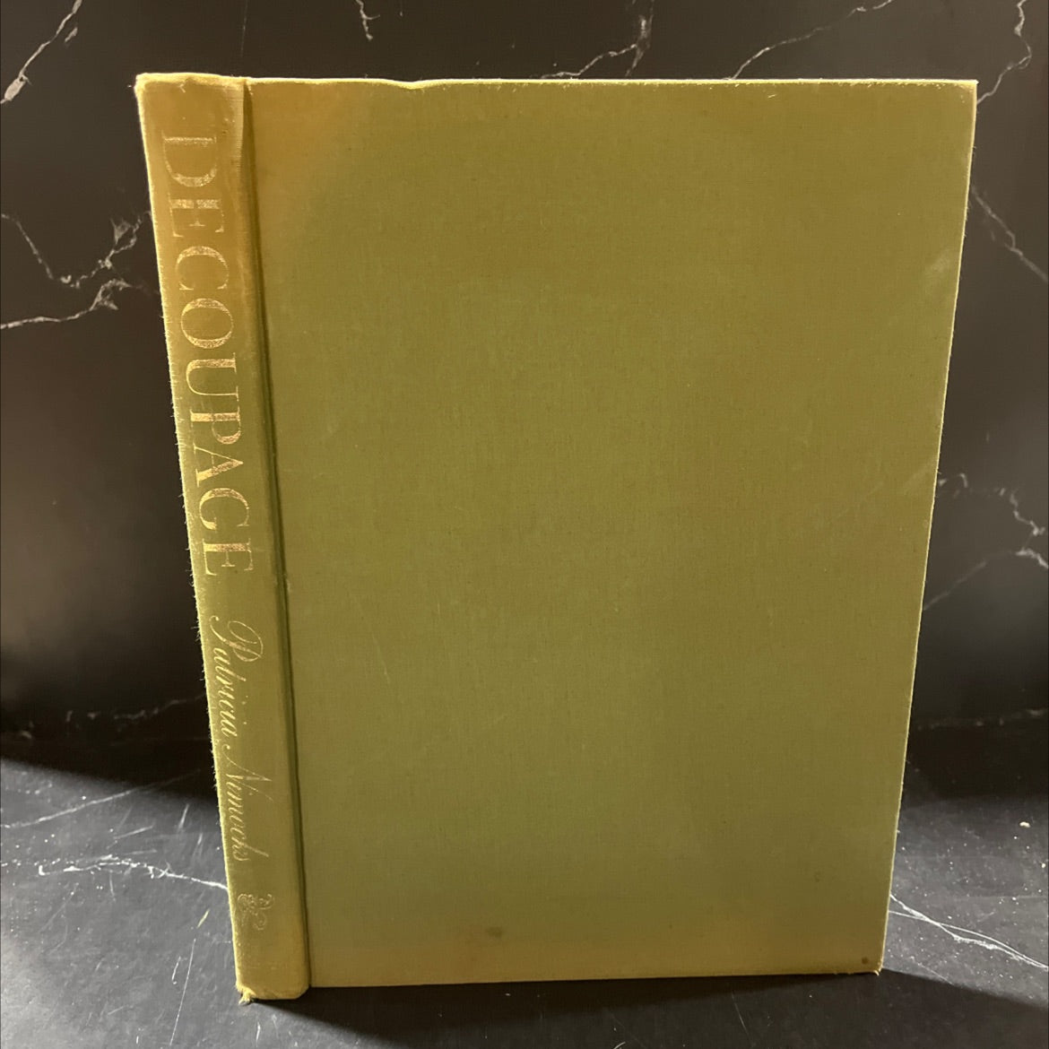 decoupage book, by patricia e. nimocks, 1968 Hardcover image 1