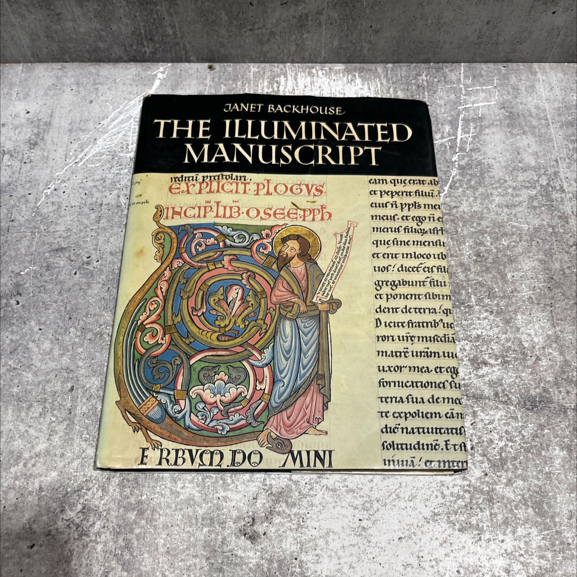 deos ongo the illuminated manuscript book, by janet backhouse, 1979 Hardcover image 1