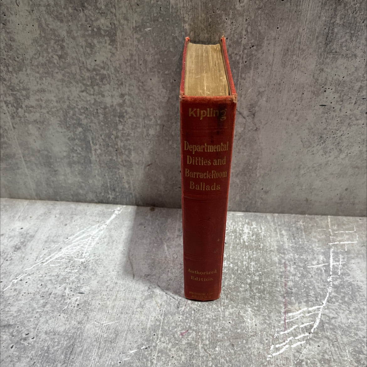 departmental ditties and ballads and barrack room ballads book, by rudyard kipling, 1911 Hardcover image 4