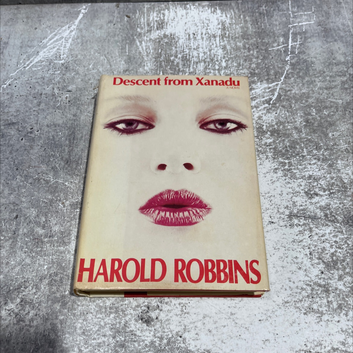 descent from xanadu book, by harold robbins, 1984 Hardcover image 1