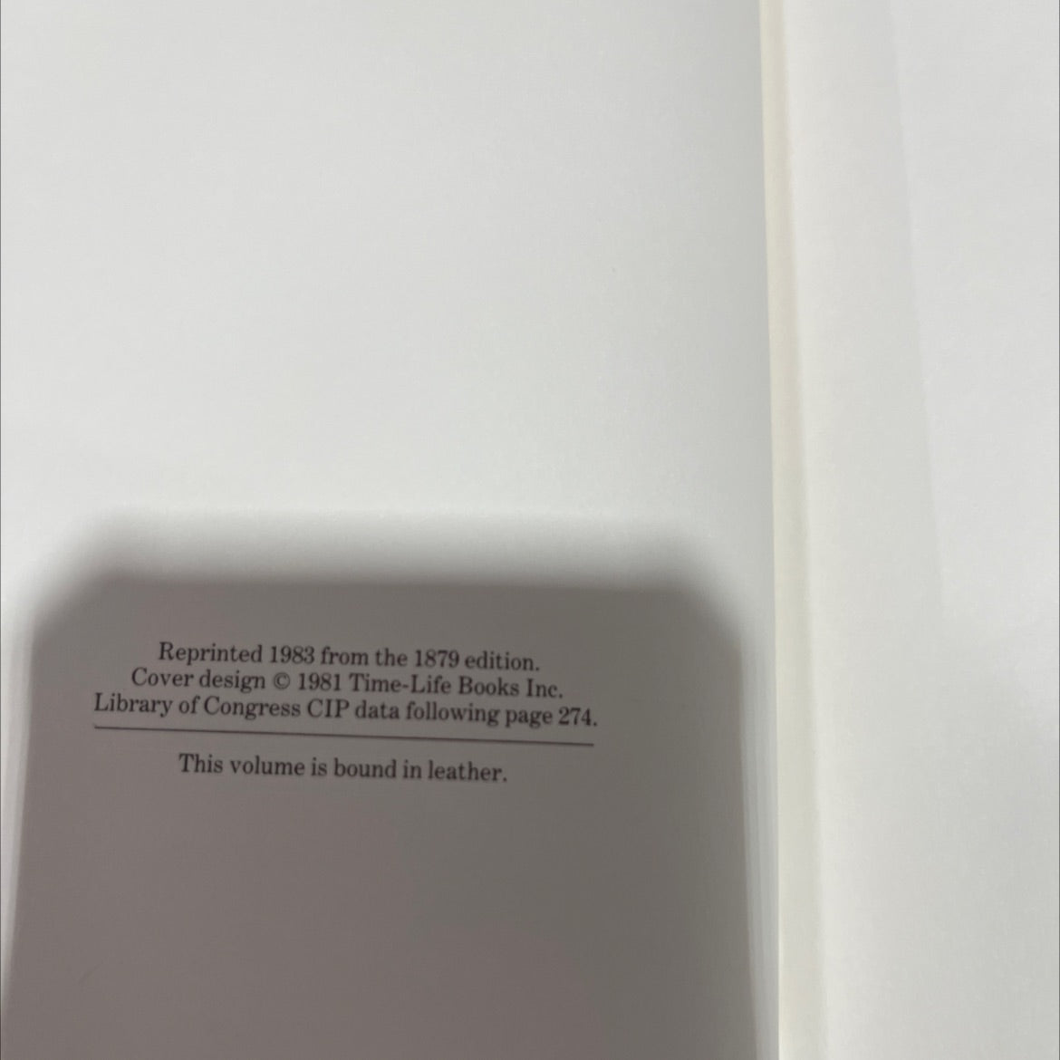 destruction and reconstruction: personal experiences of the late war book, by richard taylor, 1983 Leather image 3