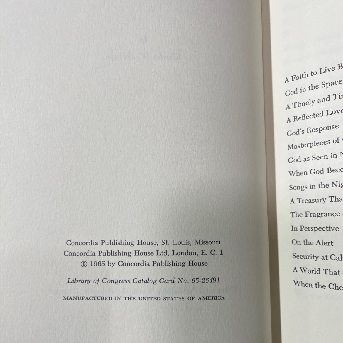 devotions for people who are growing with the years today and tomorrow book, by charles w. behnke, 1965 Hardcover image 3