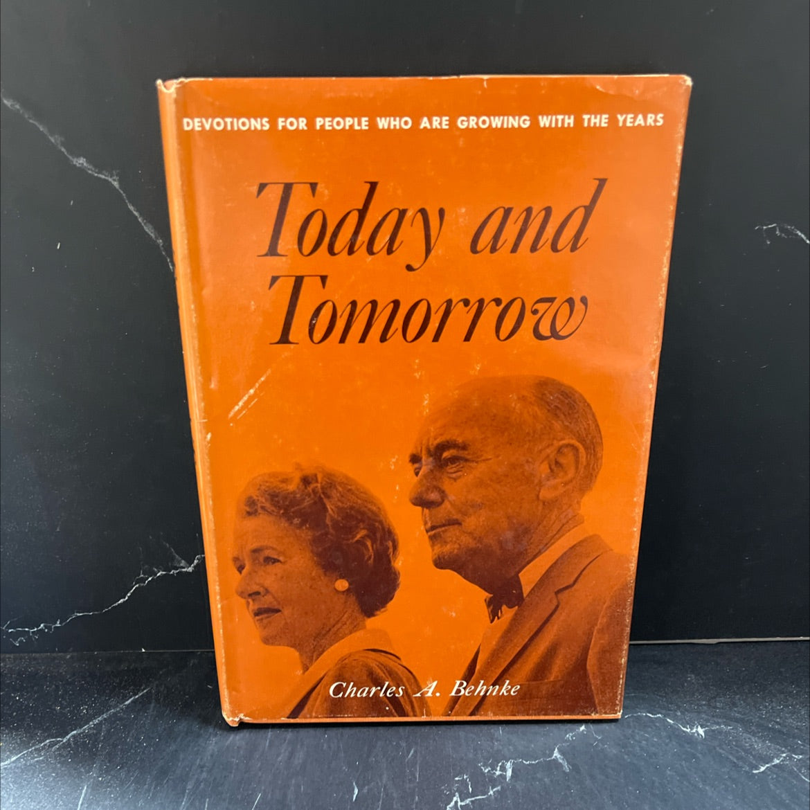 devotions for people who are growing with the years today and tomorrow book, by charles w. behnke, 1965 Hardcover image 1