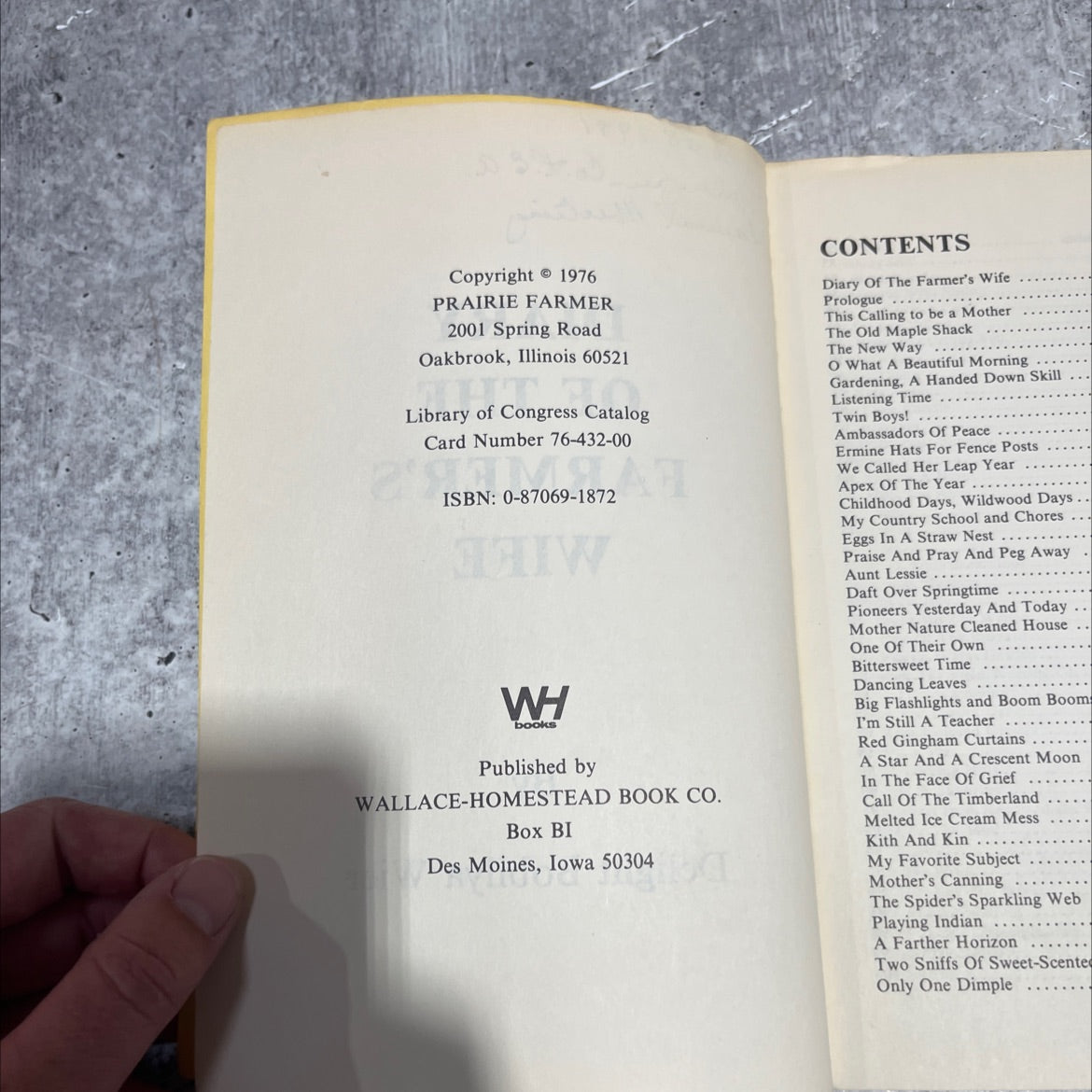 diary of the farmer's wife book, by Delight Bobilya Wier, 1981 Paperback image 3