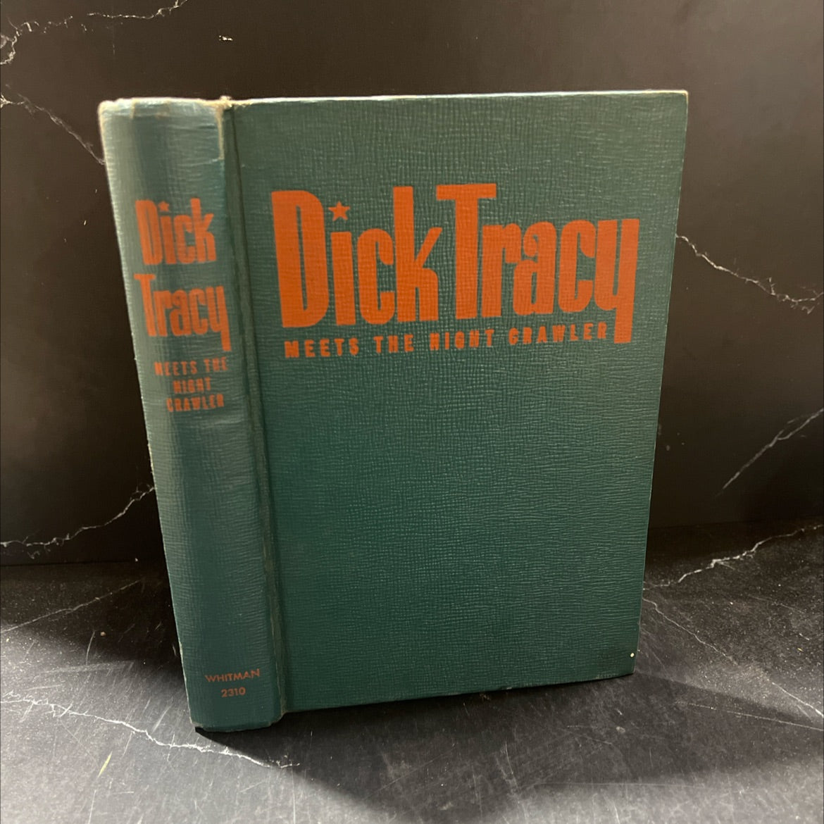dick tracy meets the night crawler book, by chester gould, 1945 Hardcover image 1