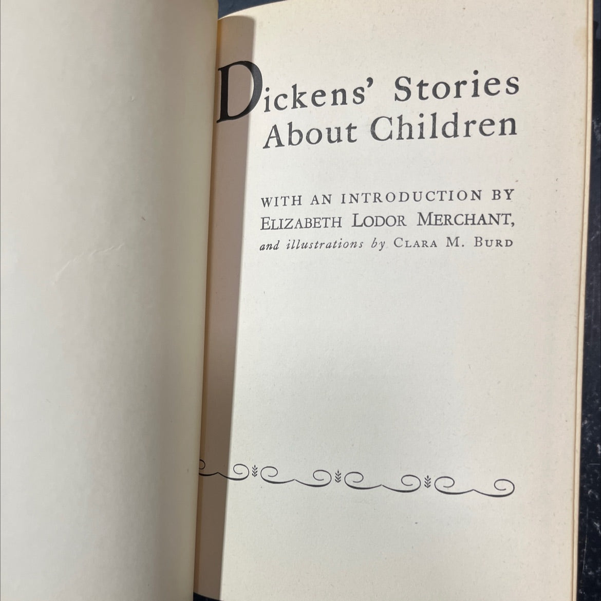 dickens' stories about children book, by Charles Dickens, 1929 Hardcover image 2
