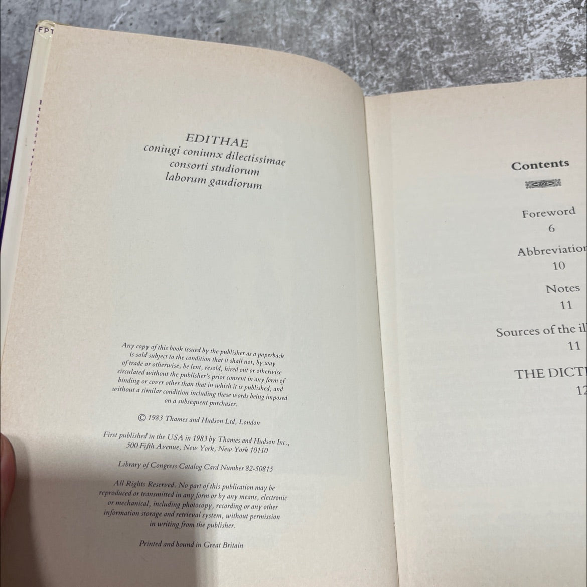 dictionary of christian lore and legend book, by jcj metford, 1983 Hardcover image 3