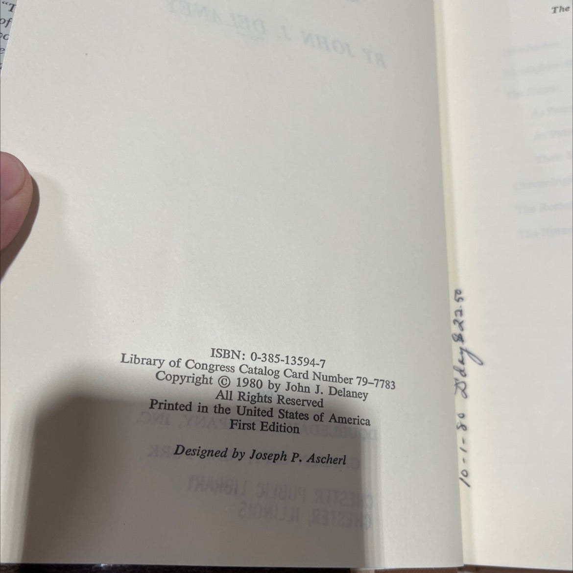 dictionary of saints book, by john j. delaney, 1980 Hardcover image 3
