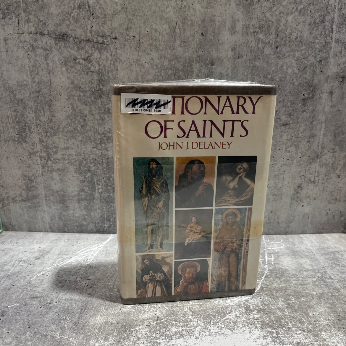 dictionary of saints book, by john j. delaney, 1980 Hardcover image 1