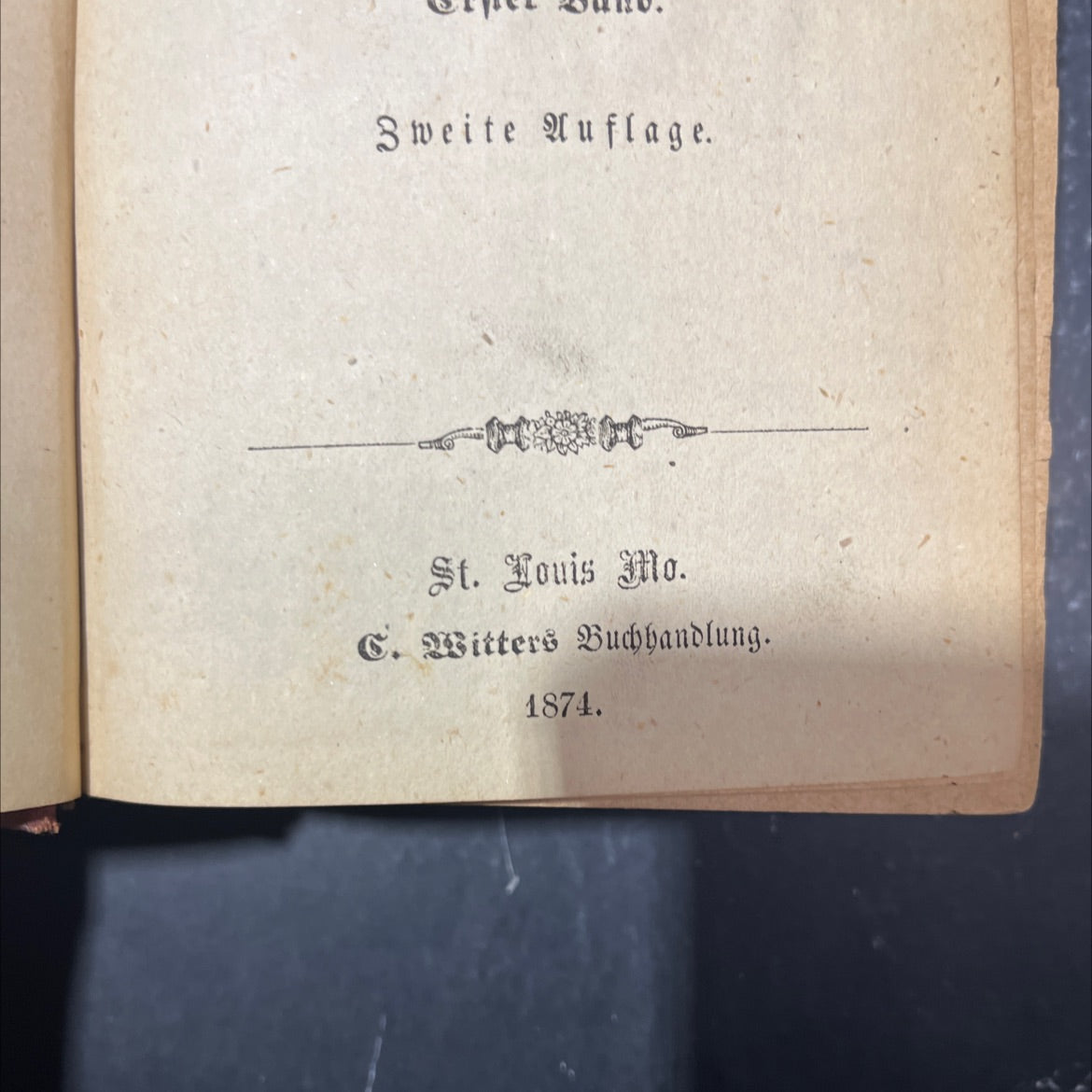 die geheimnisse von st. louis book, by heinrich börnstein, 1874 Hardcover image 3