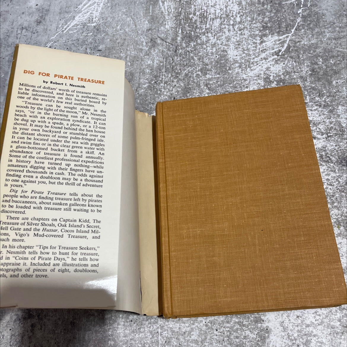 dig for pirate treasure book, by robert i. nesmith, 1958 Hardcover image 4