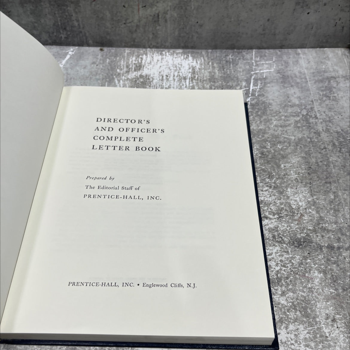 director's and officer's complete letter book book, by editorial staff of prentice-hall, inc., 1978 Hardcover image 2