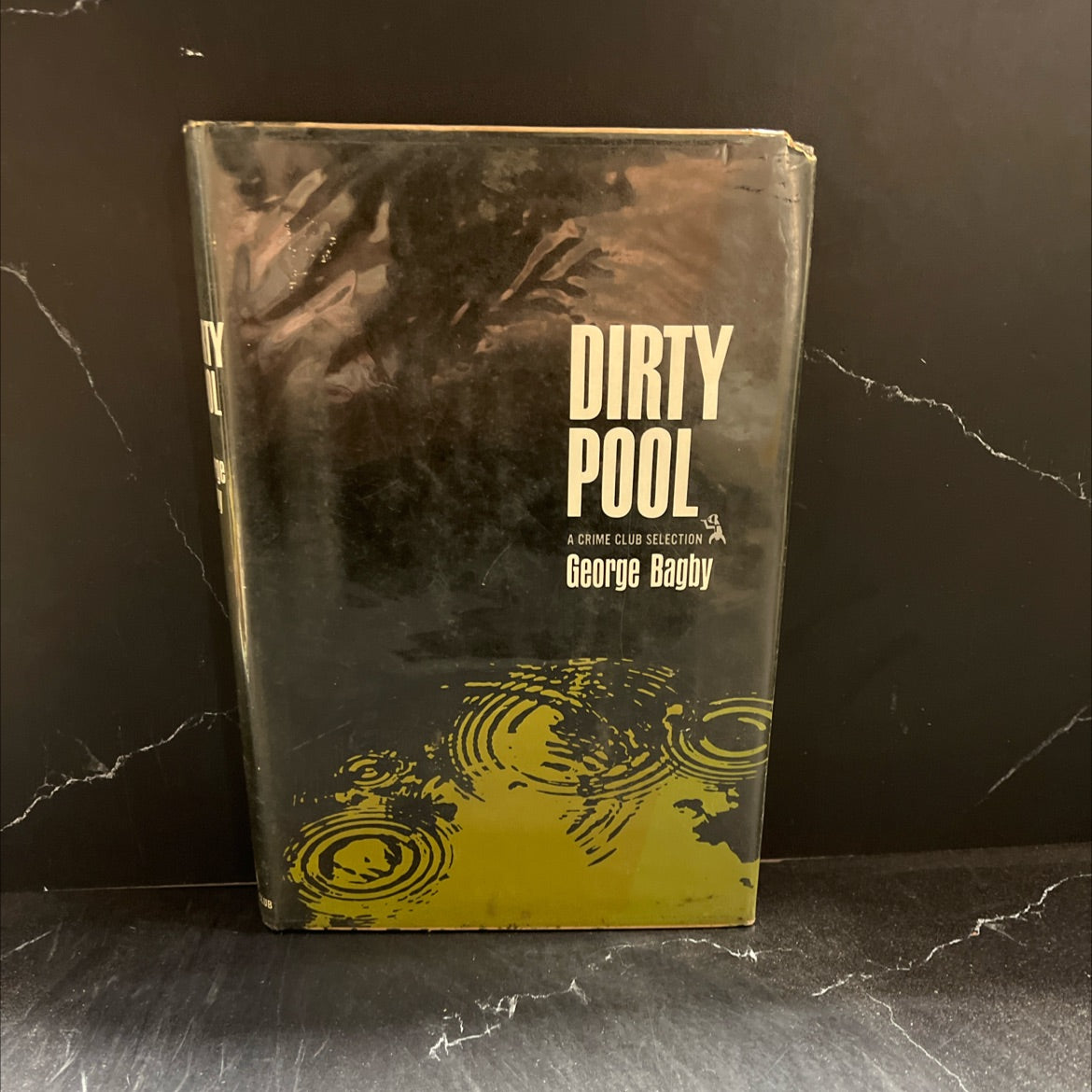 dirty pool book, by george bagby, 1966 Hardcover image 1