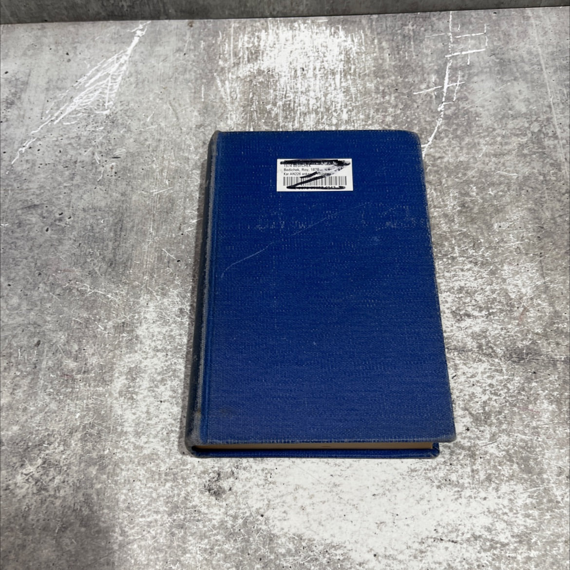 discarded book, by roy bedichek, 1950 Hardcover image 1