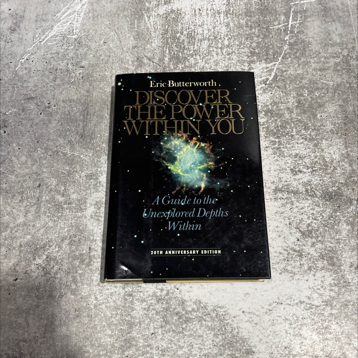 SIGNED discover the power within you book, by Eric Butterworth, 1989 Hardcover, Vintage image 1