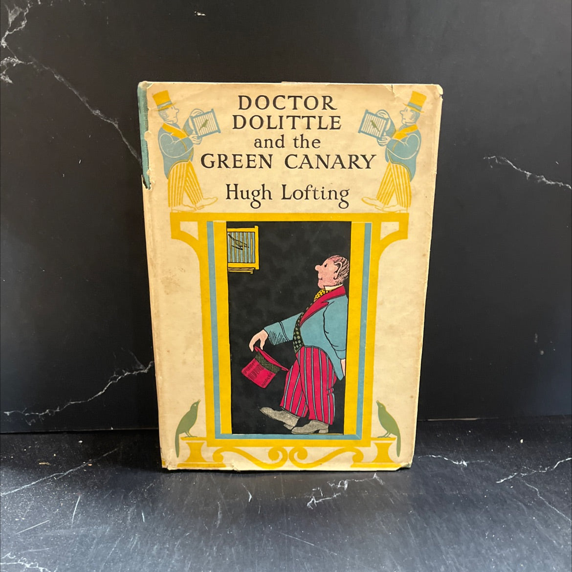 doctor dolittle and the green canary book, by hugh lofting, 1951 Hardcover image 1