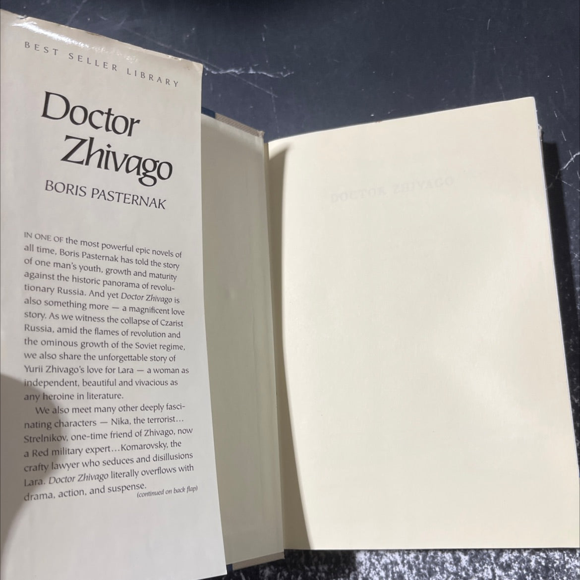 doctor zhivago book, by boris pasternak, 1958 Hardcover image 4
