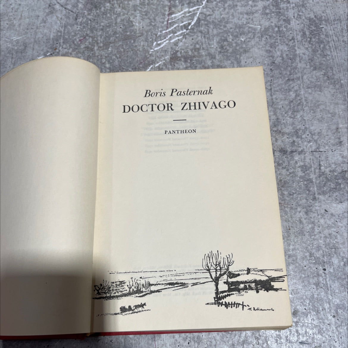 doctor zhivago book, by boris pasternak, 1958 Hardcover image 2
