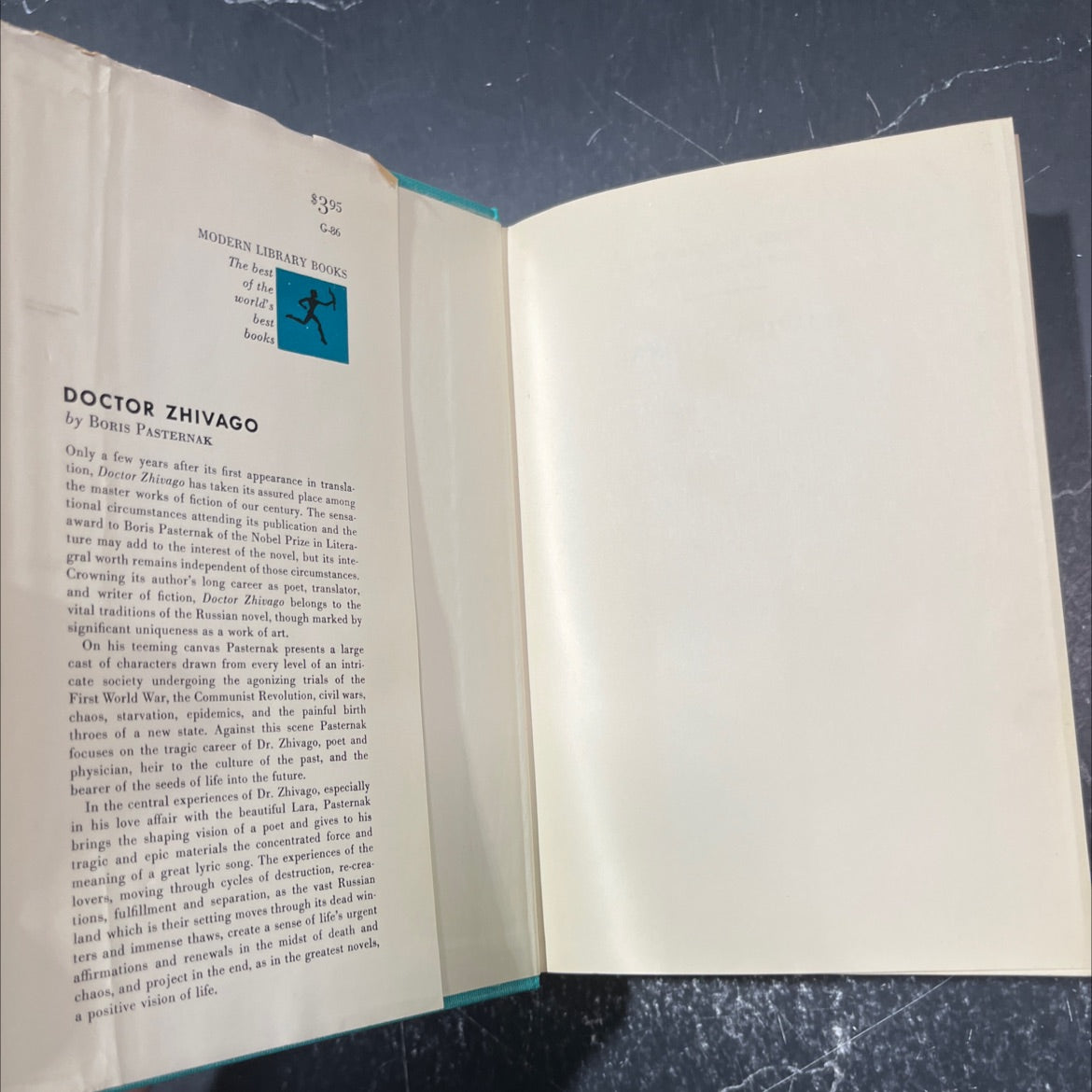 doctor zhivago book, by boris pasternak, 1958 Hardcover image 4