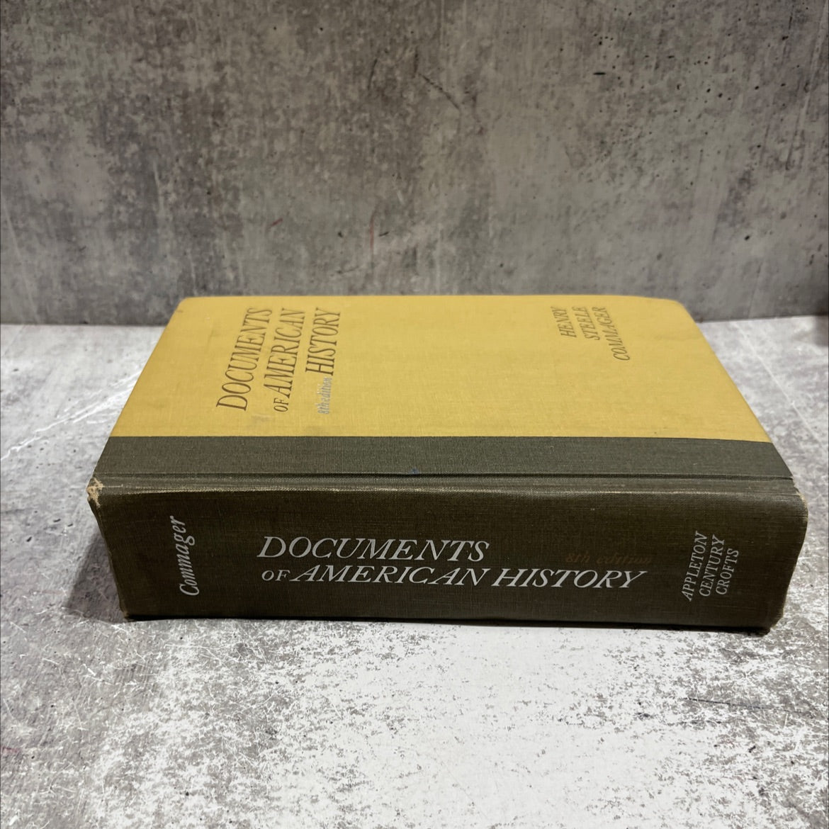 documents of american history book, by Henry Steele Commager, 1968 Hardcover image 4