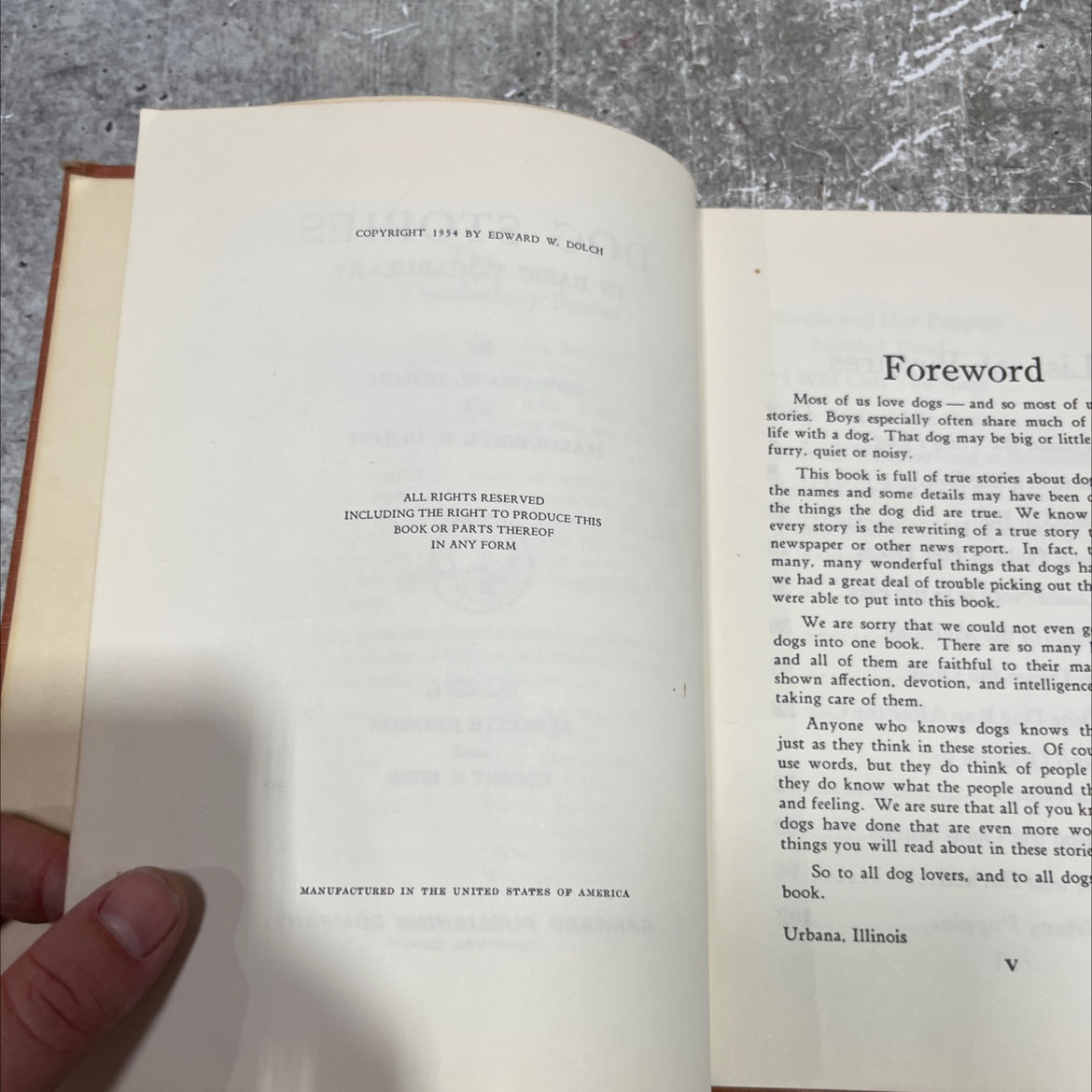 dog stories in basic vocabulary book, by edward w. dolch and marguerite p. dolch, 1954 Hardcover image 3
