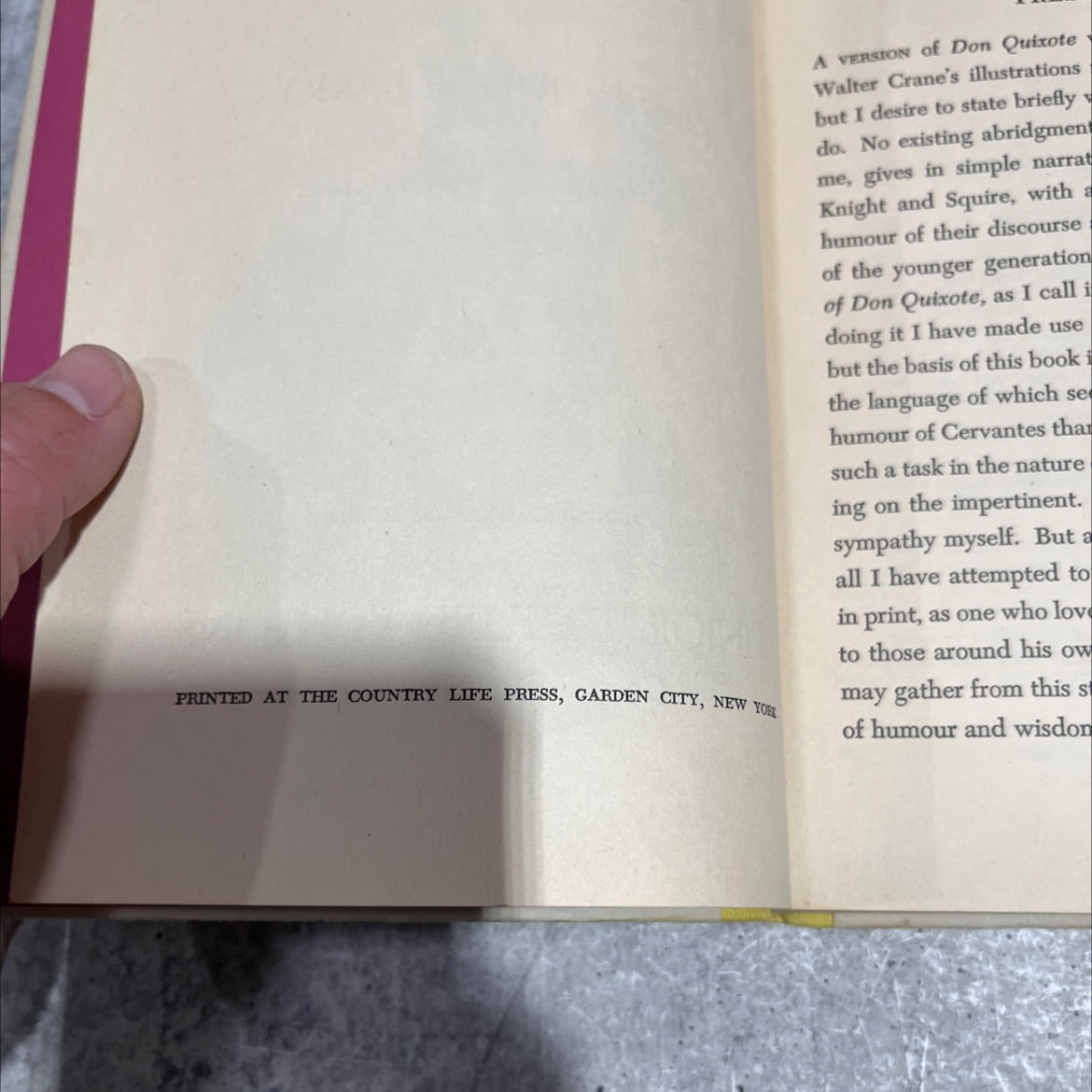 don quixote of the mancha book, by judge parry, 1970 Hardcover image 3