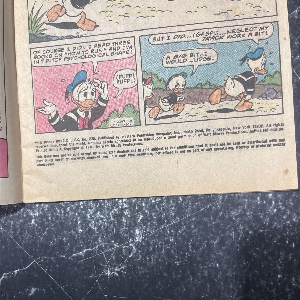 donald duck no. 225 book, by walt disney, 1980 Paperback image 3