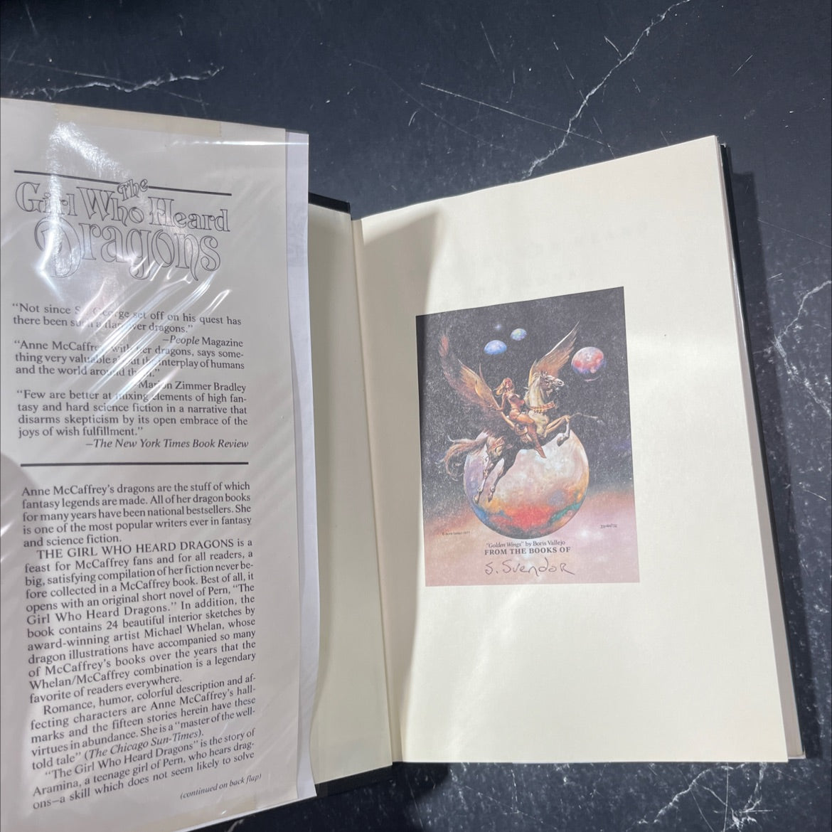 dragons lucy the girl who heard dragons book, by anne mccaffrey, 1994 Hardcover image 4