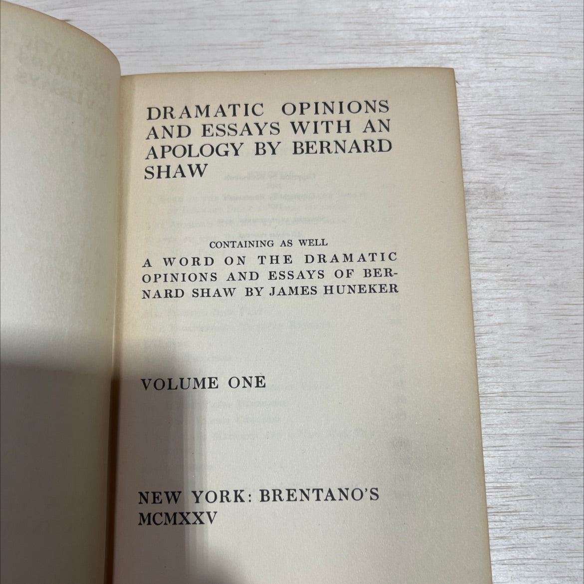 dramatic opinions and essays with an apology by bernard shaw book, by bernard shaw, 1925 Hardcover image 2