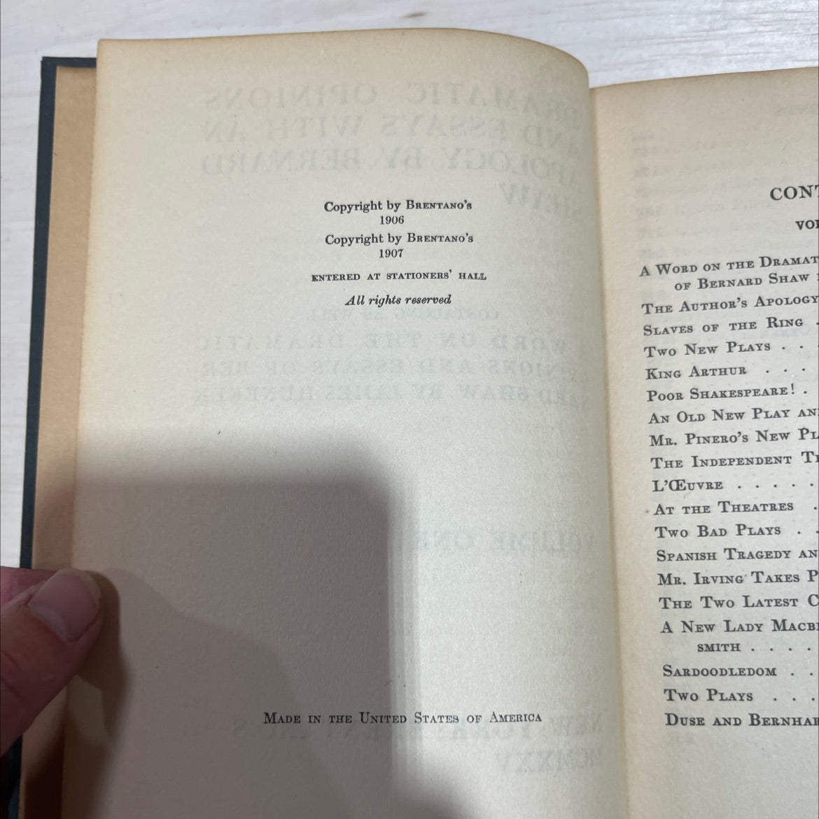 dramatic opinions and essays with an apology by bernard shaw book, by bernard shaw, 1925 Hardcover image 3