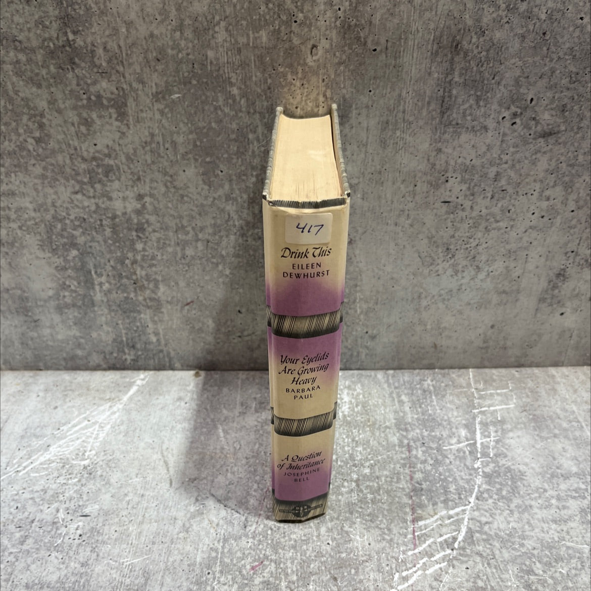 drink this book, by Eileen Dewhurst, 1981 Hardcover image 4