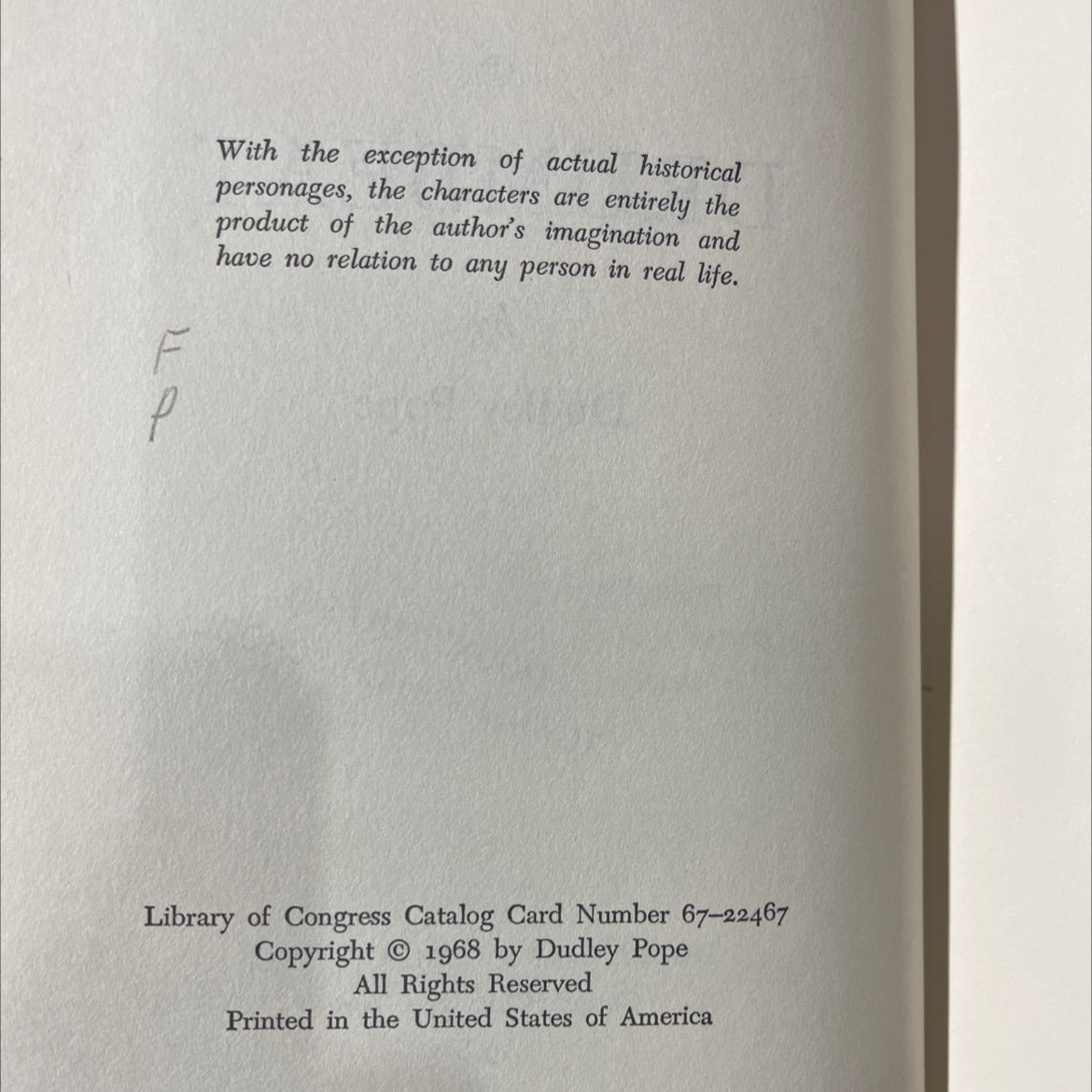 drumbeat book, by dudley pope, 1968 Hardcover image 3