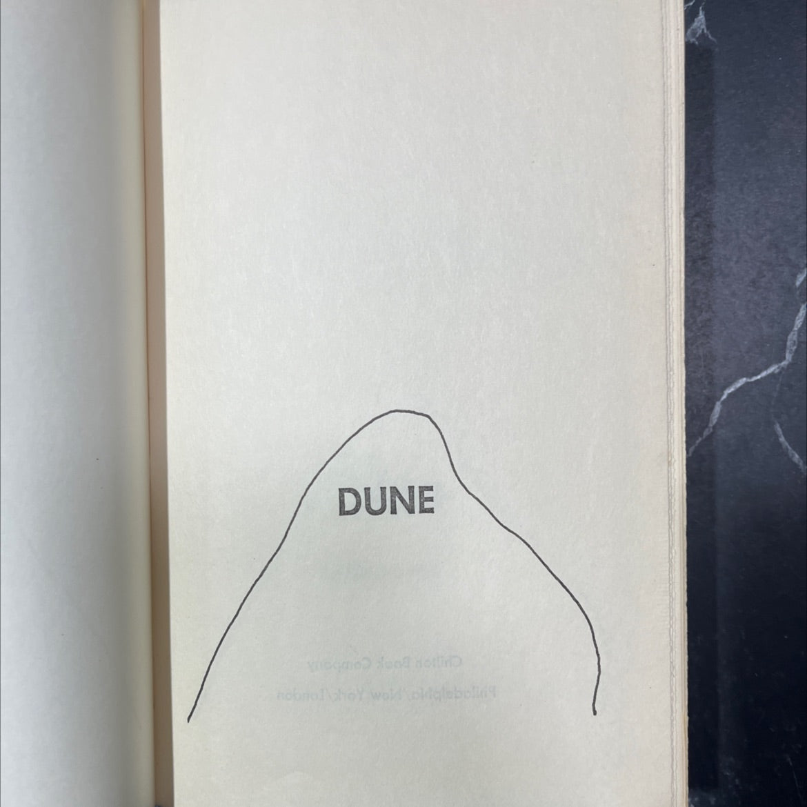 dune book, by Frank Herbert, 1965 Hardcover image 2
