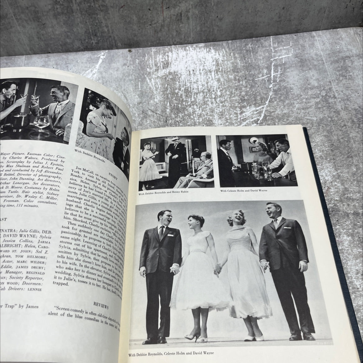 e films of frank sinatra book, by gene ringgold and clifford mccarty, 1971 Hardcover image 4